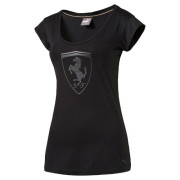 Ladies_Ferrari_Big_Shield_Tee_Black
