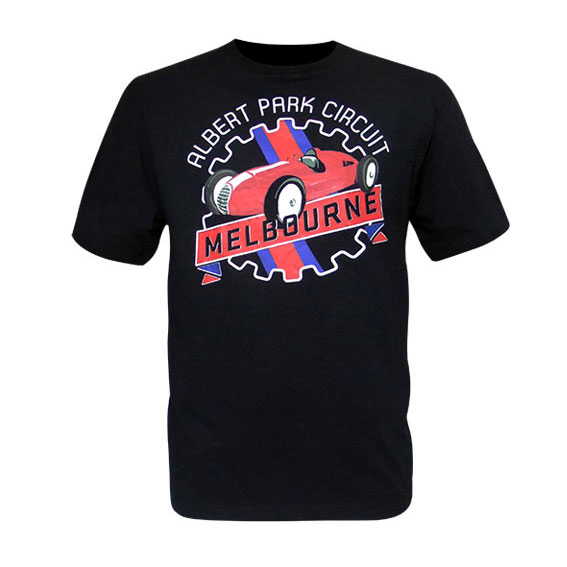 APR17M-003-Albert-Park-Retro-Car-BLK-Tee